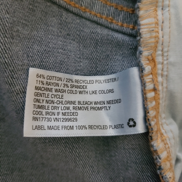 Knox Rose Plus Size High RiseDistressed Bootcut Jeans Dark Wash 18W - NWT - Picture 10 of 10